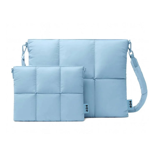 404 Blue Puffy Laptop Case